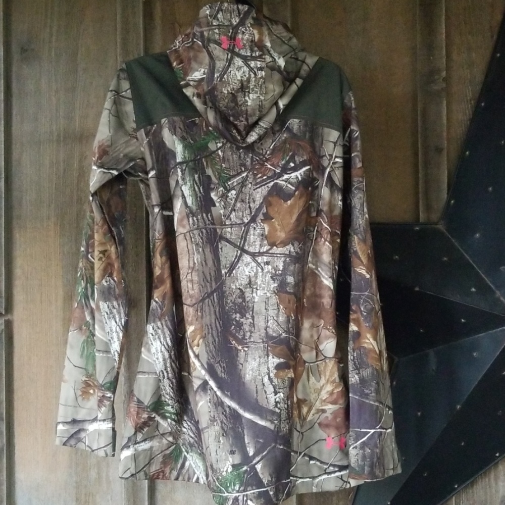 Under armour real tree stealth jacket size medium - Picture 4 of 7